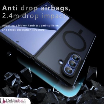 Plastikinis dėklas su magsafe - pilkas (Samsung Galaxy Z Fold 8 Ultra) Plastikinis dėklas su magsafe - pilkas (Samsung Galaxy Z Fold 8 Ultra)